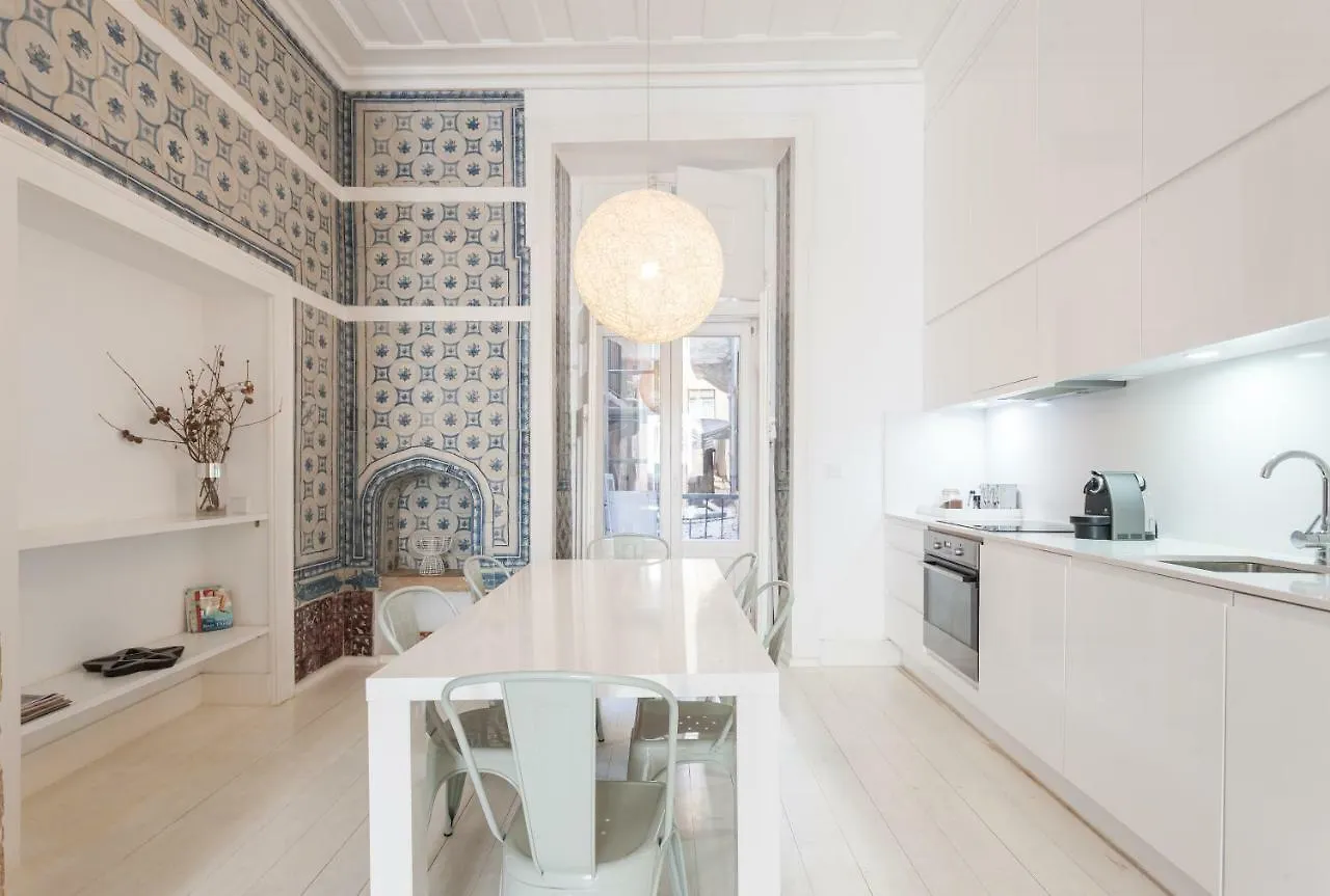 Baixa Tile Blue Two-Bedroom Apartment - By Lu Holidays Lisboa