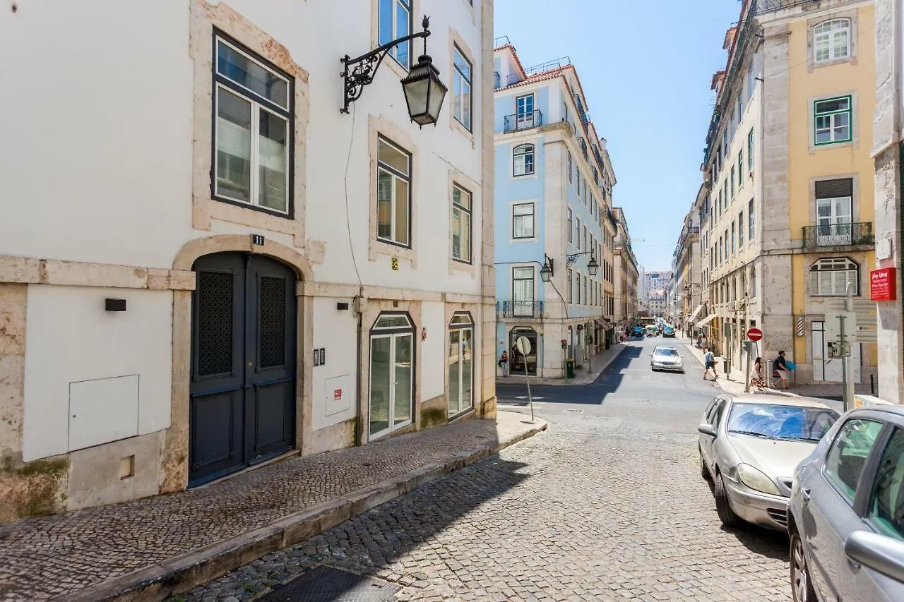 Baixa Tile Blue Two-Bedroom Apartment - By Lu Holidays Lisboa Portugal